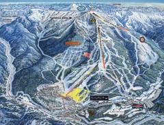 Panorama Ski Area Trail Map