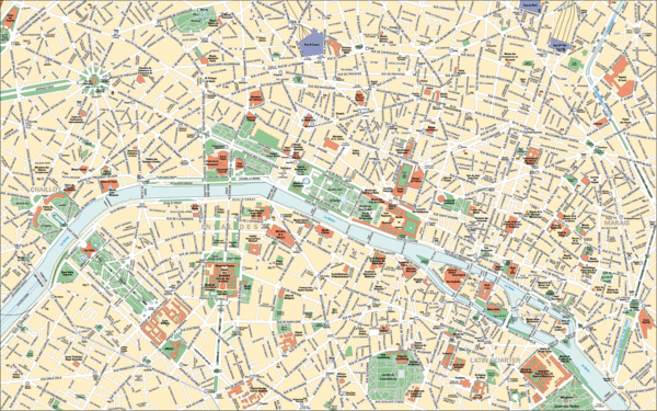 Paris Map