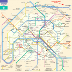 Paris Tansportation Map