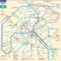 Paris Tansportation Map Paris Tansportation Map