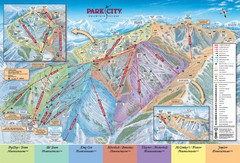 Park City Ski Trail Map