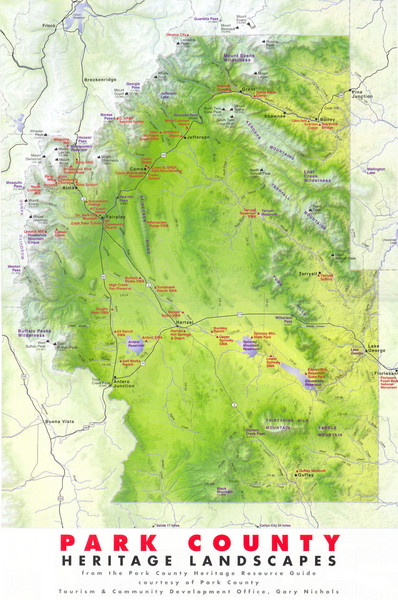 Park County Heritage Map