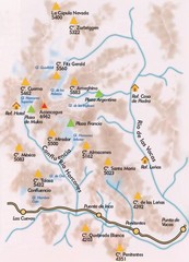Parque Aconcagua Map