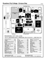 Pasadena City College Campus Map