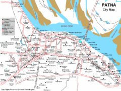 Patna City Tourist Map