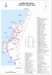 Pattaya Tourist Map Pattaya Tourist Map
