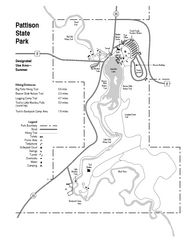 Pattison State Park Map