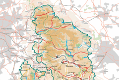 Peak District National Park Map