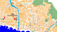 Pedregalejo, Malaga Tourist Map