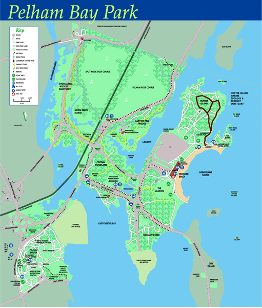 Pelham Bay Park NYC Map