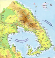 Pelion Tourist Map