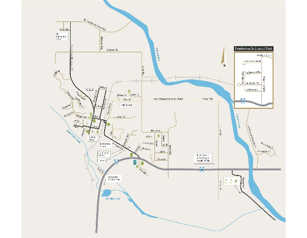 Pemberton Town Map