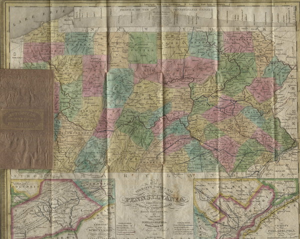 Pennsylvania Tourist Pocket Map