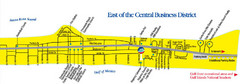 Pensacola Beach Tourist Map