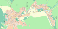 Pernik, Bulgaria Tourist Map Pernik, Bulgaria Tourist Map