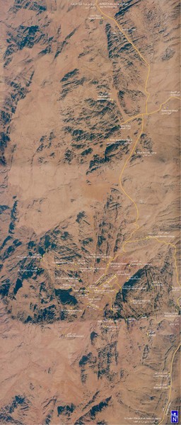 Petra Tourist Map