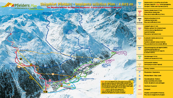Pfelders Ski Trail Map