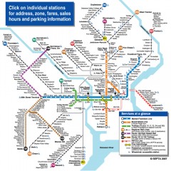 Philadelphia Rail System map