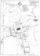 Phimai Tourist Map Phimai Tourist Map