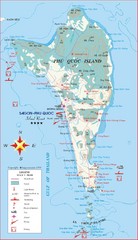 Phu Quoc Tourist Map