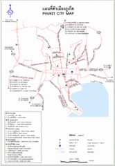 Phuket City Map