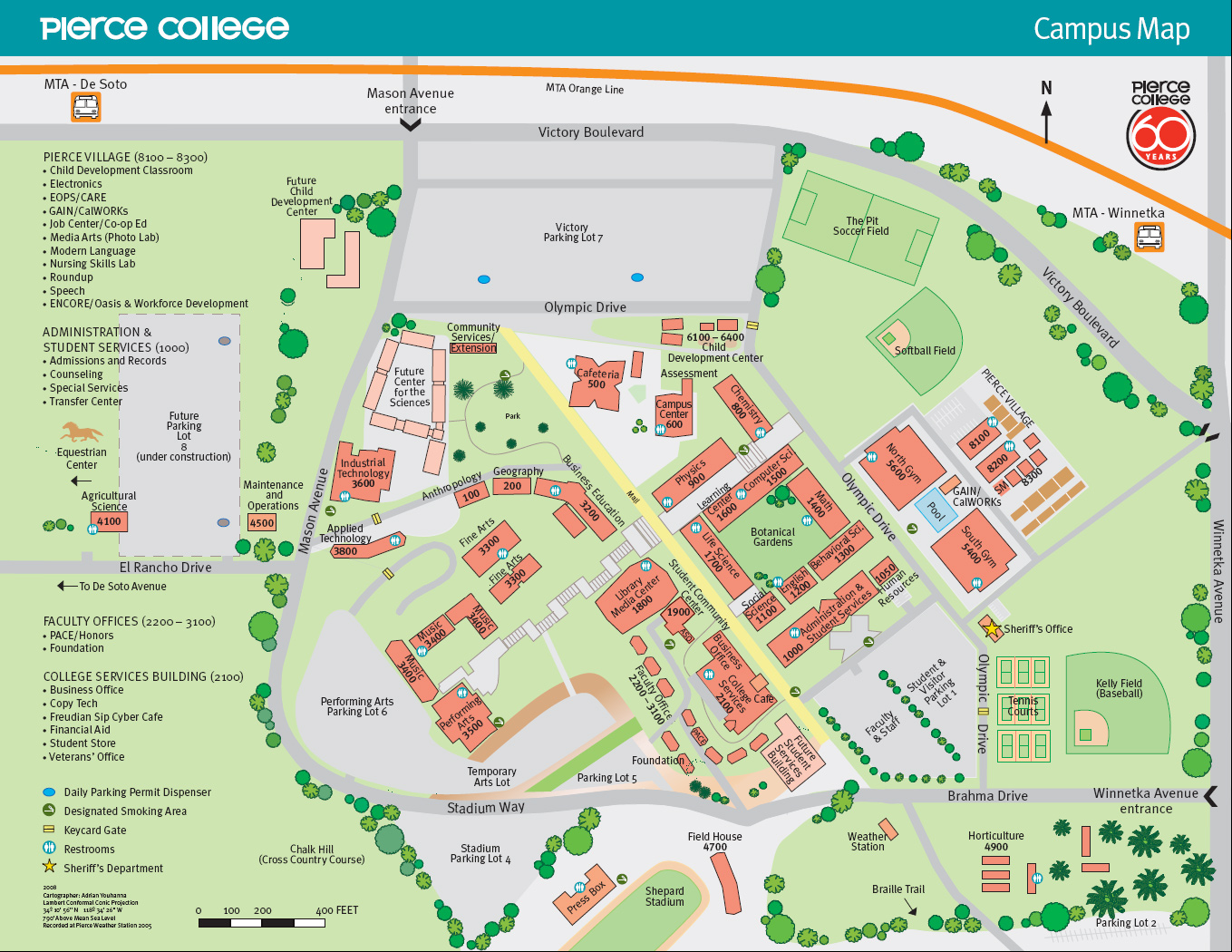 Campus Maps College 105