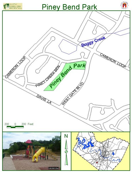 Piney Bend Park Map