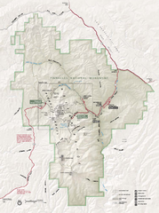 Pinnacles National Monument Map