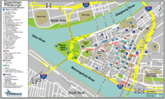 Pittsburgh Tourist Map
