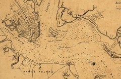 Plan of Charleston Harbor (Civil War) Map