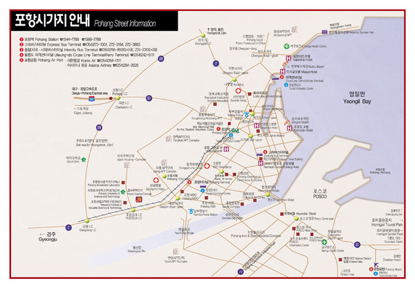 Pohang Map