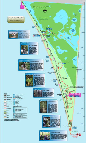 Point Pelee National Park Map Point Pelee National Park Map - Point Pelee National Park Canada • Mappery