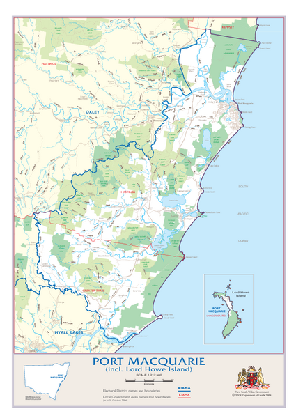 Port Macquarie Map