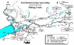 Port Renfrew Hiking Trails Map