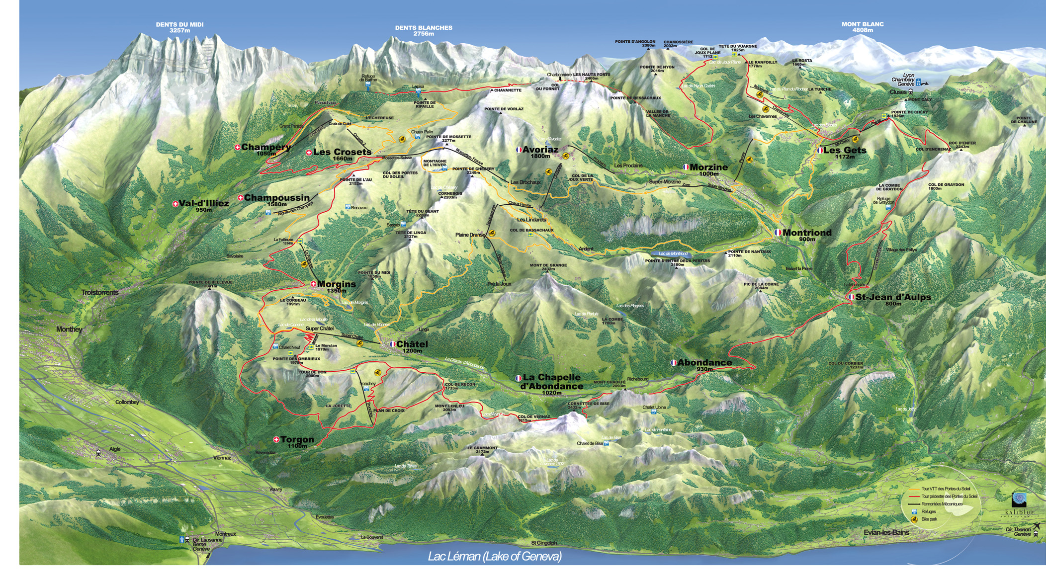 portes du soleil bike park