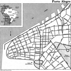 Porto Alegre City Map