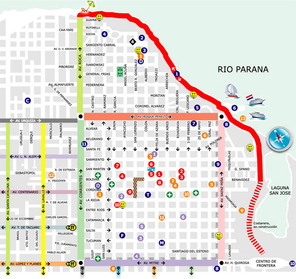 Posadas Map