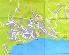 Positano Map