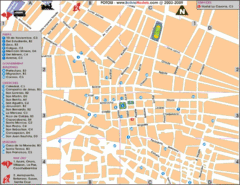 Potosi Center Map Potosi Center Map