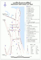 Prachuap Khiri Khan City Map