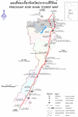 Prachuap Khiri Khan Map