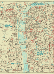 Prague City Map