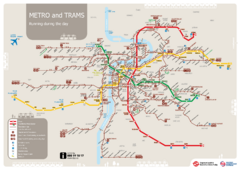 Prague Tram Map