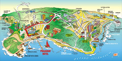 Praia de Ponta Negra, Natal, RN Map