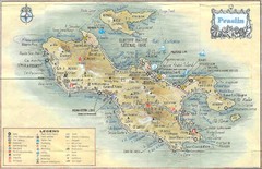 Praslin Island Map