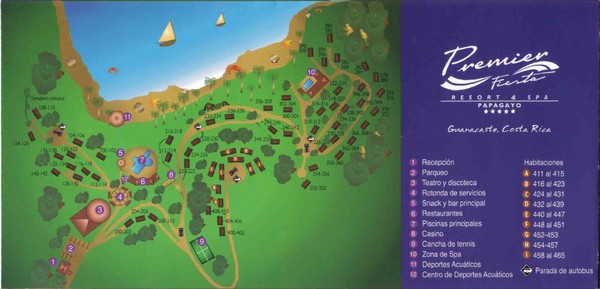 Premier Fiesta Resort and Spa Map