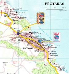 Protaras Map