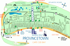 Provincetown, Massachusetts Map