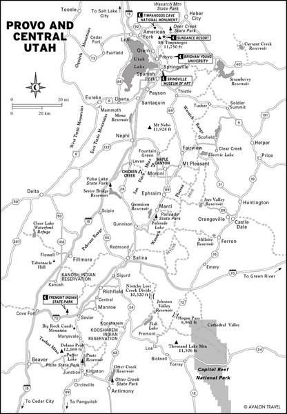 Provo, Utah City Map