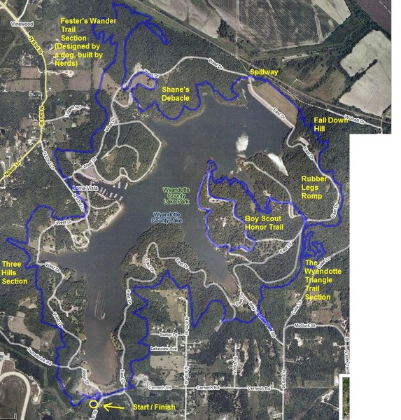 Psycho Psummer Run (Past Course) Map